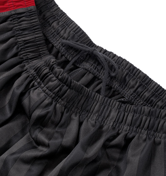 Mc.S.P ジャージ六分丈パンツ チャコール×レッド