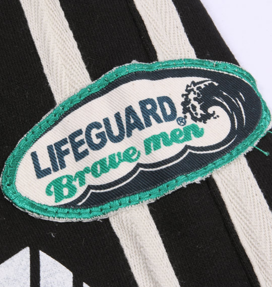 LIFE GUARD 七分丈パンツ ブラック
