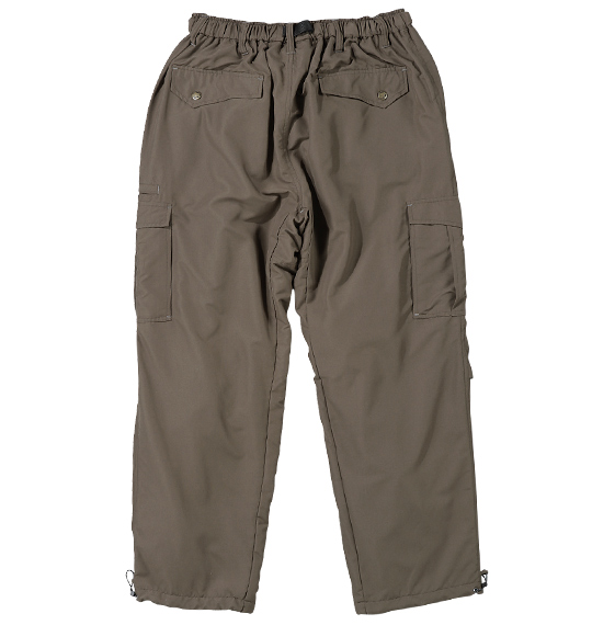 OUTDOOR PRODUCTS 裏フリースイージーカーゴパンツ カーキ