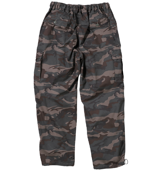 OUTDOOR PRODUCTS イージーカーゴパンツ カーキ系(カモフラ柄)