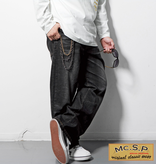 Mc.S.P ストレッチデニムパンツ ブラック
