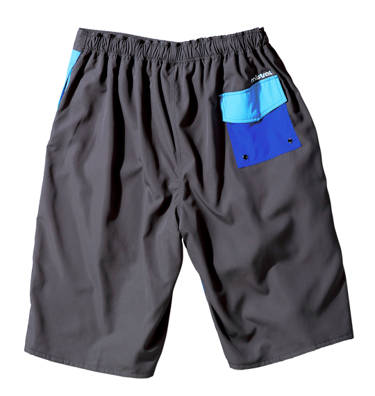 mistral サーフパンツ ブルー×グレー