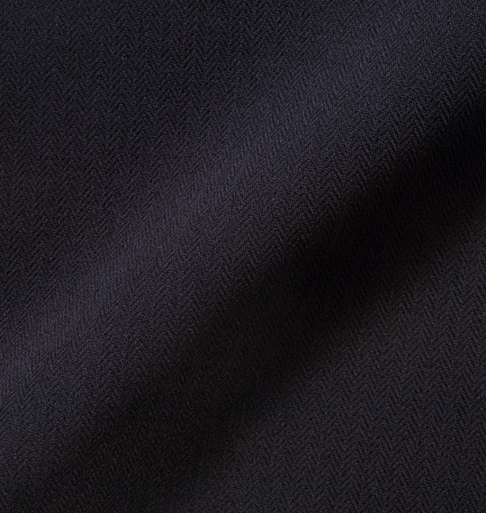 風通るスラックス ウエストストレッチツータックパンツ ネイビー