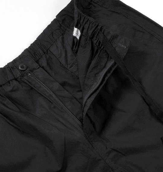 Mc.S.P ロールアップクロップドイージーカーゴパンツ ブラック