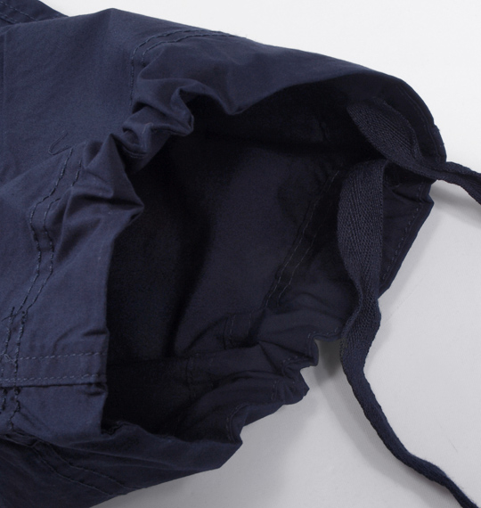 Mc.S.P ロールアップクロップドイージーカーゴパンツ ネイビー