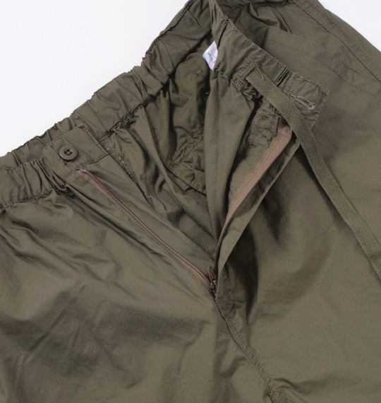 Mc.S.P ロールアップクロップドイージーカーゴパンツ カーキ