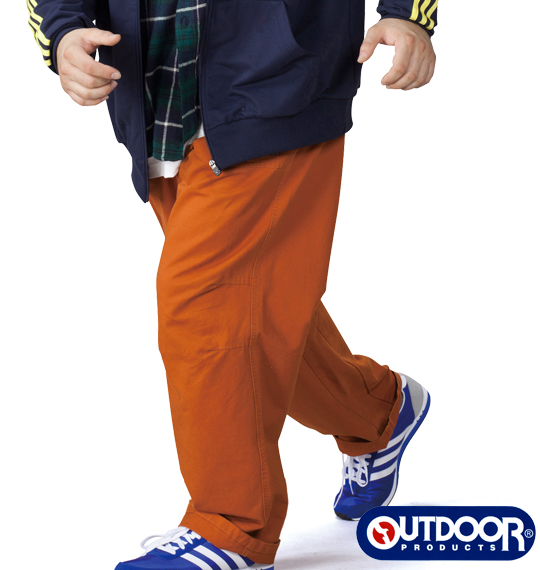 OUTDOOR PRODUCTS ツイルクライミングパンツ オレンジ