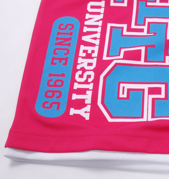 UITTG メッシュハーフパンツ ショッキングピンク