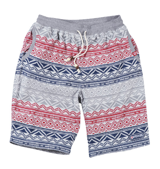 OUTDOOR PRODUCTS ハーフパンツ レッド系