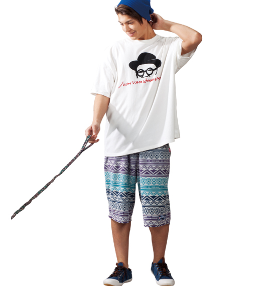 OUTDOOR PRODUCTS ハーフパンツ ブルー系