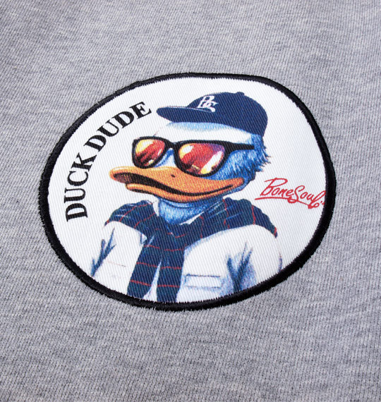 b-one-soul スウェットクロップドパンツ モクグレー