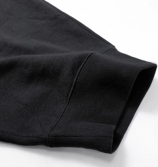 b-one-soul スウェットクロップドパンツ ブラック