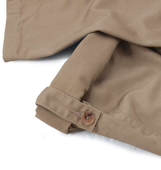 OUTDOOR PRODUCTS リブ付ロールアップイージーパンツ ベージュ