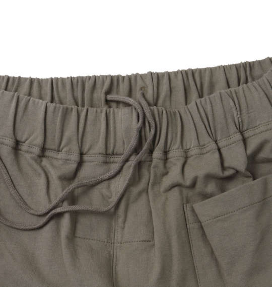 BUNDESWEAR ミニ裏毛ハーフパンツ カーキ