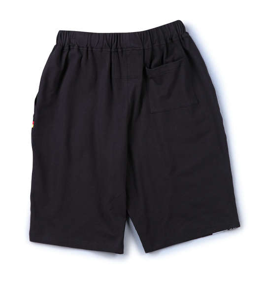 BUNDESWEAR ミニ裏毛ハーフパンツ ブラック