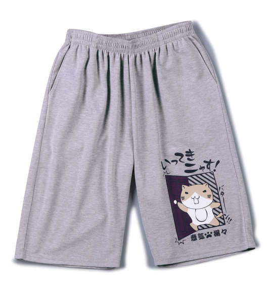 NECOBUCHI-SAN ハーフパンツ モクグレー