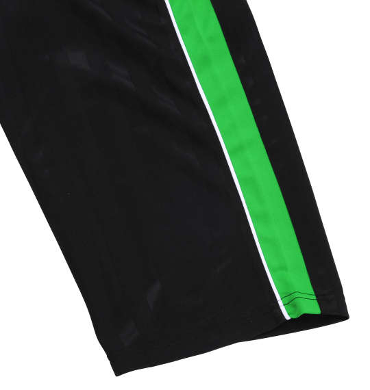 Mc.S.P シャドーストライプジャージパンツ ブラック×グリーン