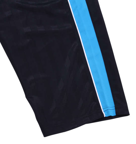 Mc.S.P シャドーストライプジャージパンツ ネイビー×サックス