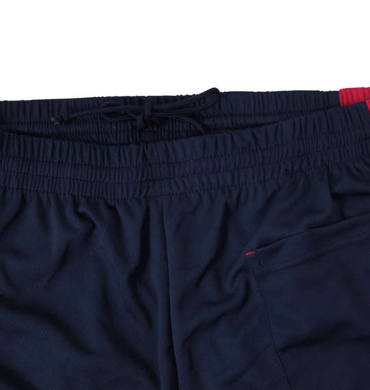 Mc.S.P 吸汗速乾半袖Tシャツ+ハーフパンツ ネイビー×ピンク