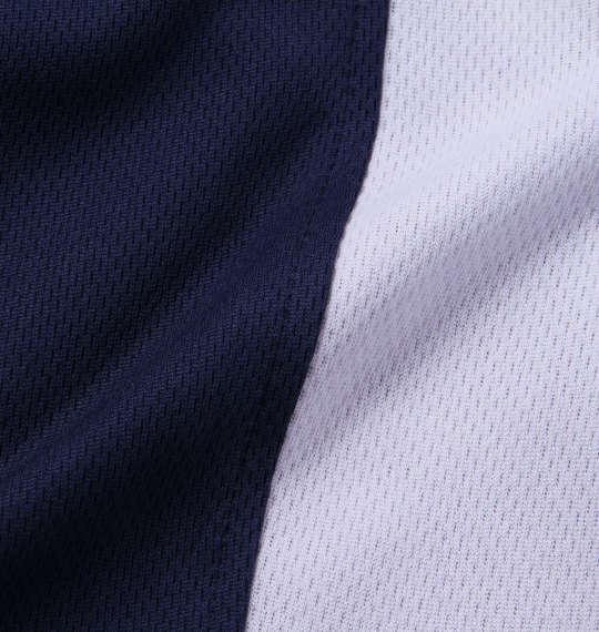 Mc.S.P 吸汗速乾半袖Tシャツ+ハーフパンツ ネイビー×ホワイト