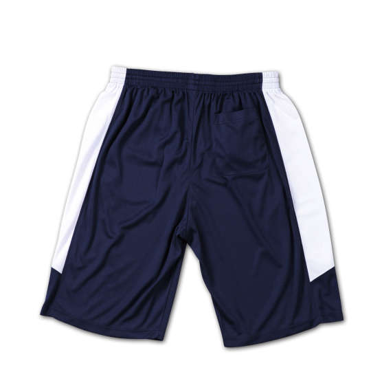 Mc.S.P 吸汗速乾半袖Tシャツ+ハーフパンツ ネイビー×ホワイト
