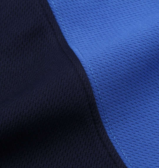 Mc.S.P 吸汗速乾半袖Tシャツ+ハーフパンツ ネイビー×ブルー
