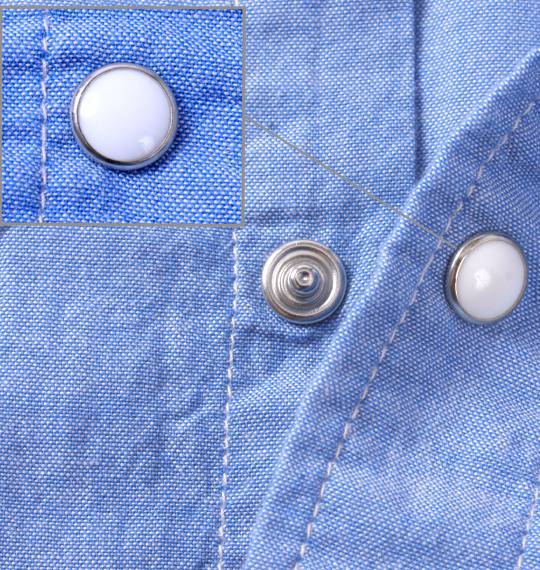 OUTDOOR PRODUCTS ダンガリーシャツ ブルー