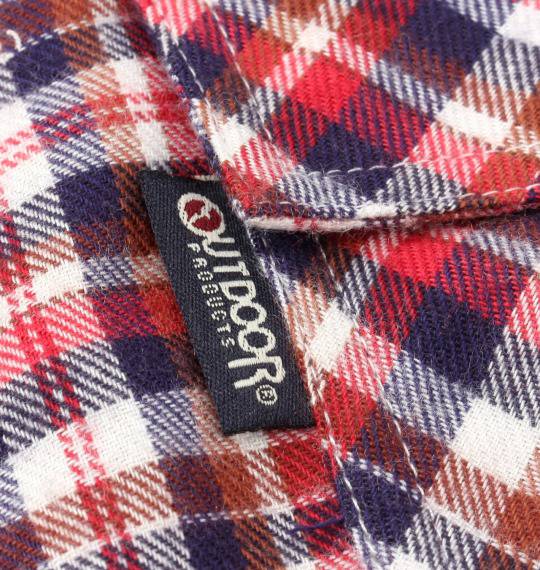 OUTDOOR PRODUCTS 蓄熱保温シャツ レッド系