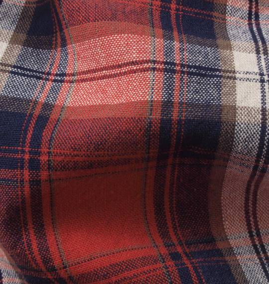 OUTDOOR PRODUCTS ワッペン付シャツ レッド系