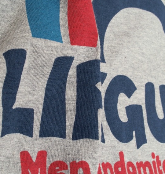 LIFE GUARD シャツ(半袖)+Tシャツ(半袖) ブルー×モクグレー