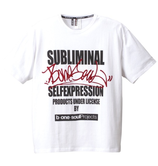 b-one-soul シャツ(半袖)+Tシャツ(半袖) レッド系×ホワイト