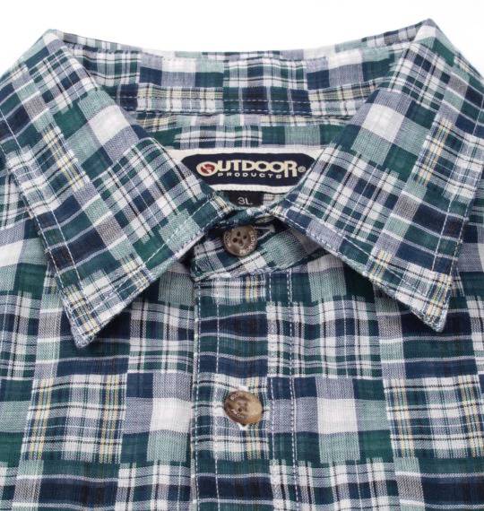 OUTDOOR PRODUCTS シャツ(半袖) グリーン系