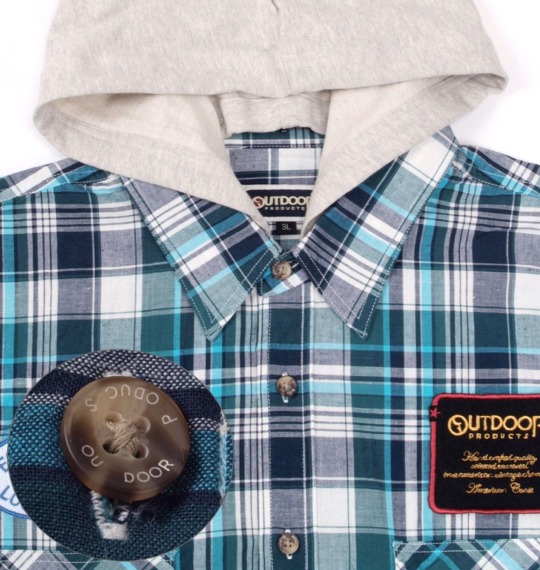 OUTDOOR PRODUCTS シャツ(半袖) グリーン系