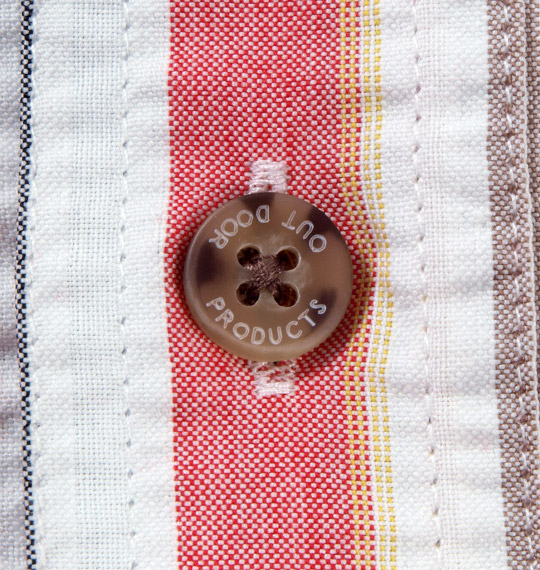 OUTDOOR PRODUCTS シャツ(半袖) レッド系