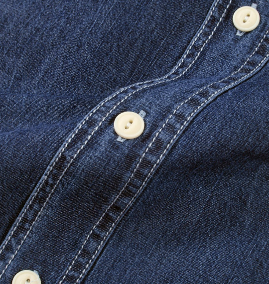 OUTDOOR PRODUCTS 長袖デニムシャツ ネイビー