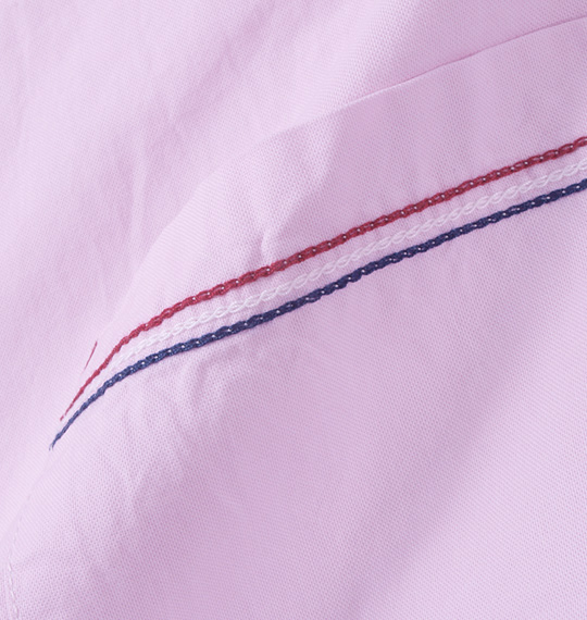 Beno オックス半袖シャツ ライトピンク