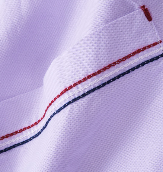 Beno オックス半袖シャツ ラベンダー