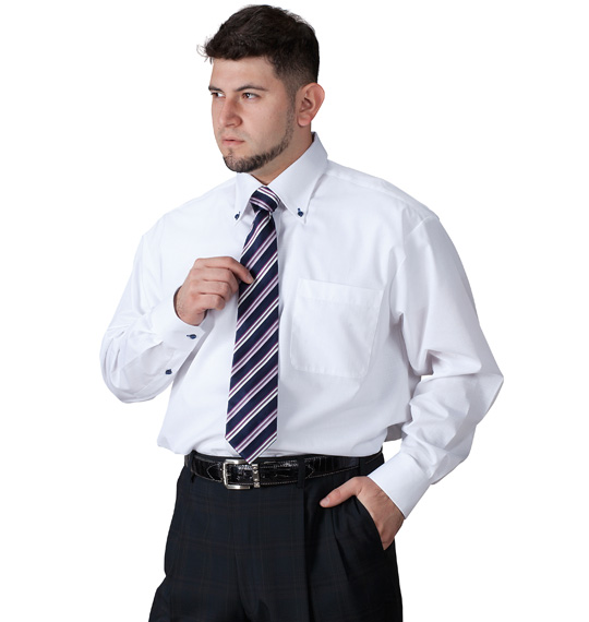 MICHIKO LONDON KOSHINO ドゥエB.D長袖シャツ ホワイト