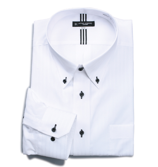 HIROKO KOSHINO HOMME B.D長袖シャツ ホワイト