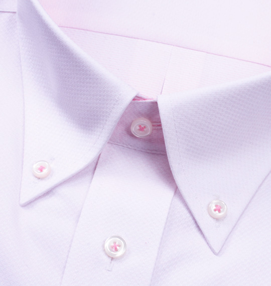 HIROKO KOSHINO HOMME B.D長袖シャツ ライトピンク