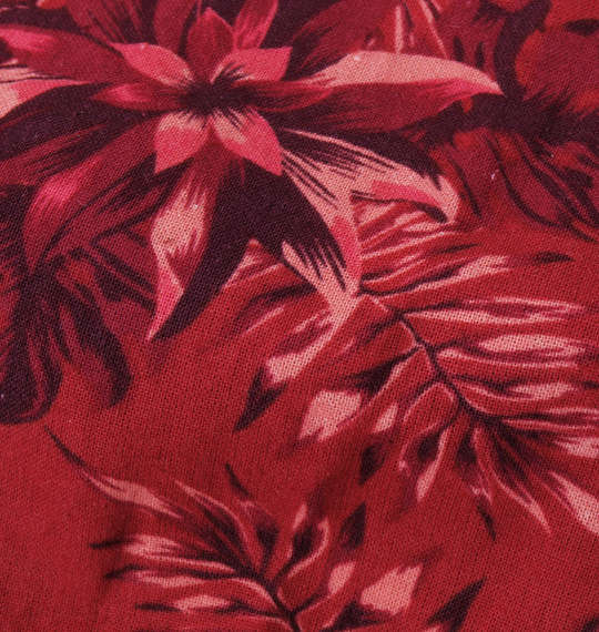 Beno 半袖アロハシャツ レッド