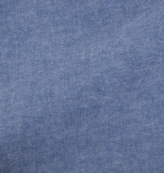 OUTDOOR PRODUCTS ポケットプリント長袖ワークシャツ ブルー