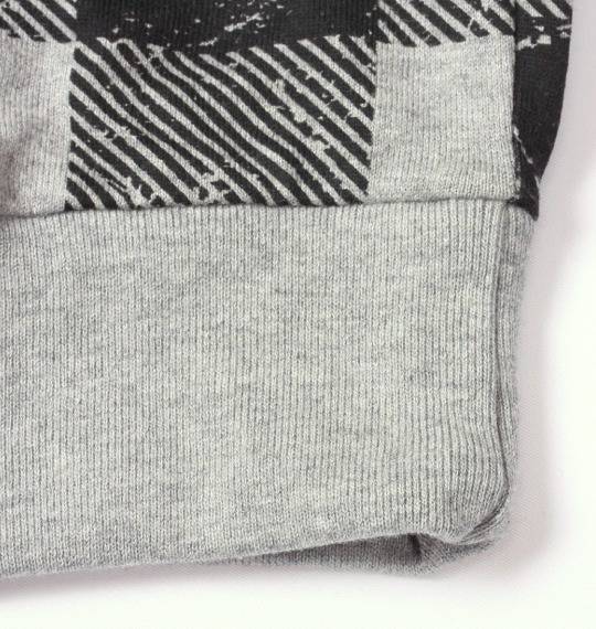 COLLINS フェイクベストTシャツ モクグレー×ブラック