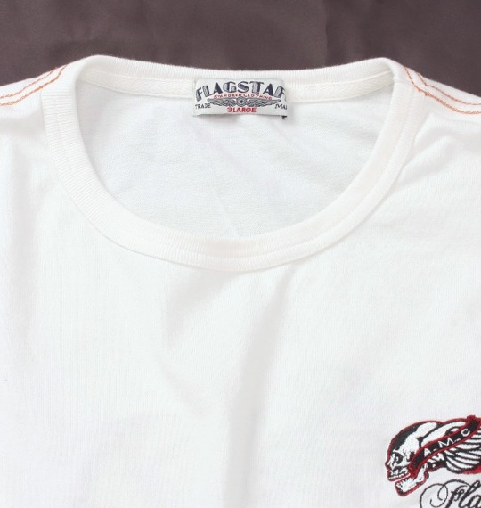 FLAGSTAFF Tシャツ オフホワイト