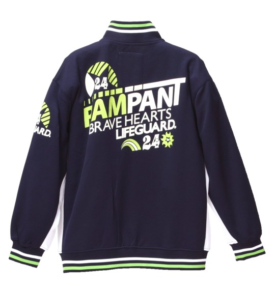 LIFE GUARD ジャージジャケット ネイビー
