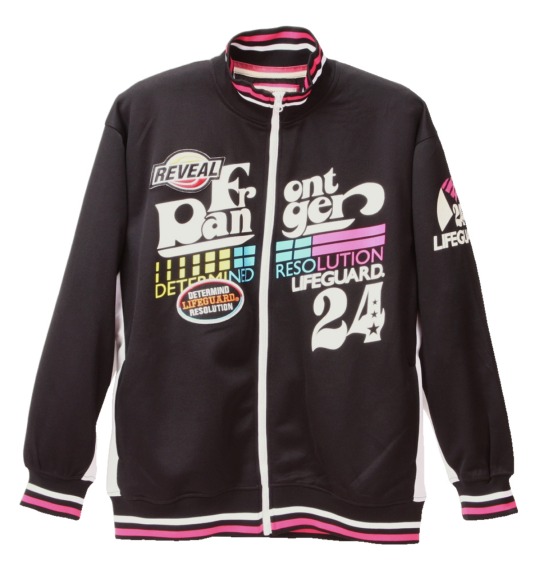 LIFE GUARD ジャージジャケット ブラック