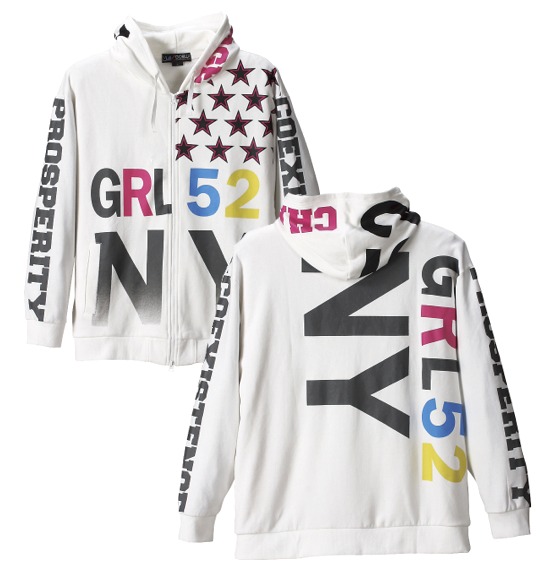 Gorilla パーカートレーナー オフホワイト