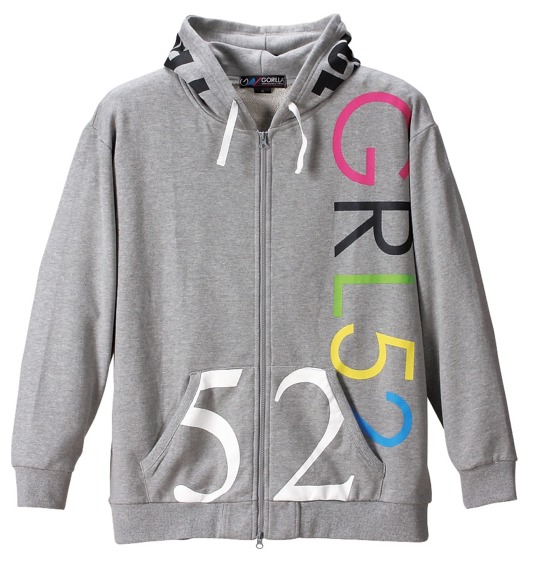 Gorilla パーカートレーナー モクグレー