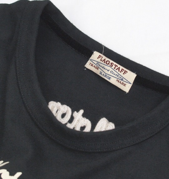 FLAGSTAFF Tシャツ(半袖) ブラック