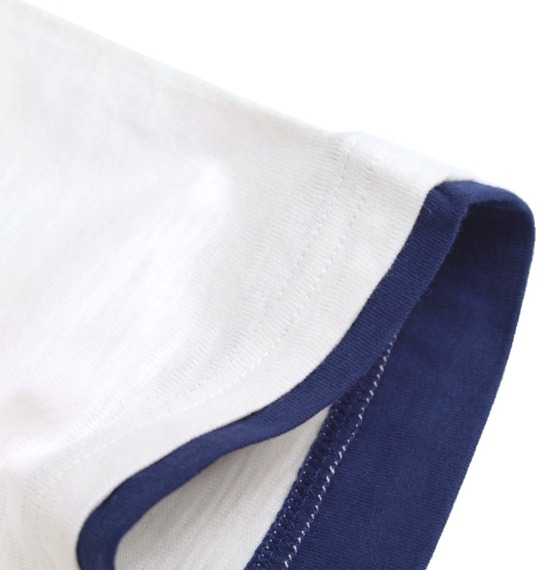 Pincponc チェック使いポロシャツ(半袖) オフホワイト